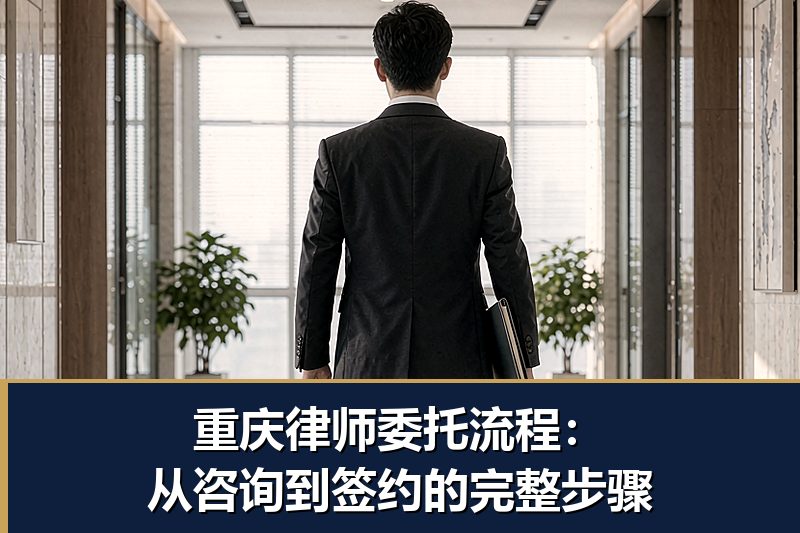 重庆律师委托流程：从咨询到签约的完整步骤