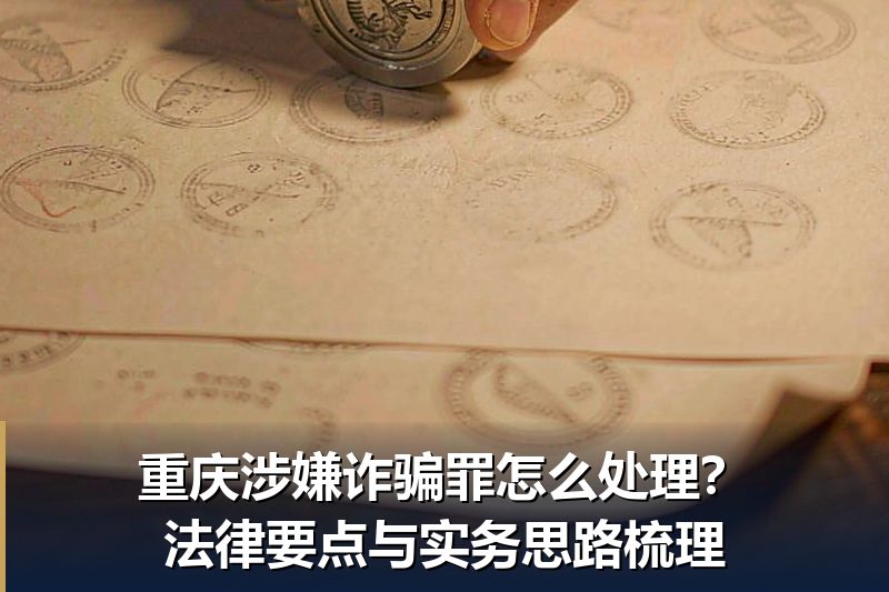 重庆涉嫌诈骗罪怎么处理?法律要点与实务思路梳理 重庆涉嫌诈骗罪怎么处理?法律要点与实务思路梳理