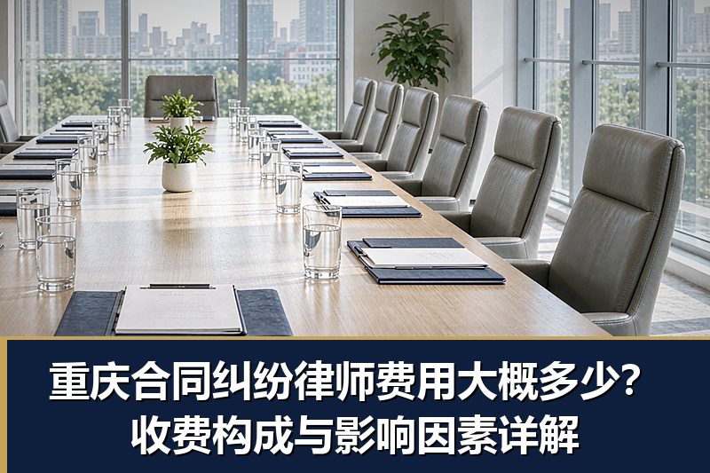重庆合同纠纷律师费用大概多少?收费构成与影响因素详解 重庆合同纠纷律师费用大概多少?收费构成与影响因素详解