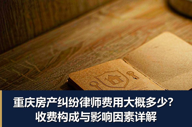重庆房产纠纷律师费用大概多少?收费构成与影响因素详解 重庆房产纠纷律师费用大概多少?收费构成与影响因素详解